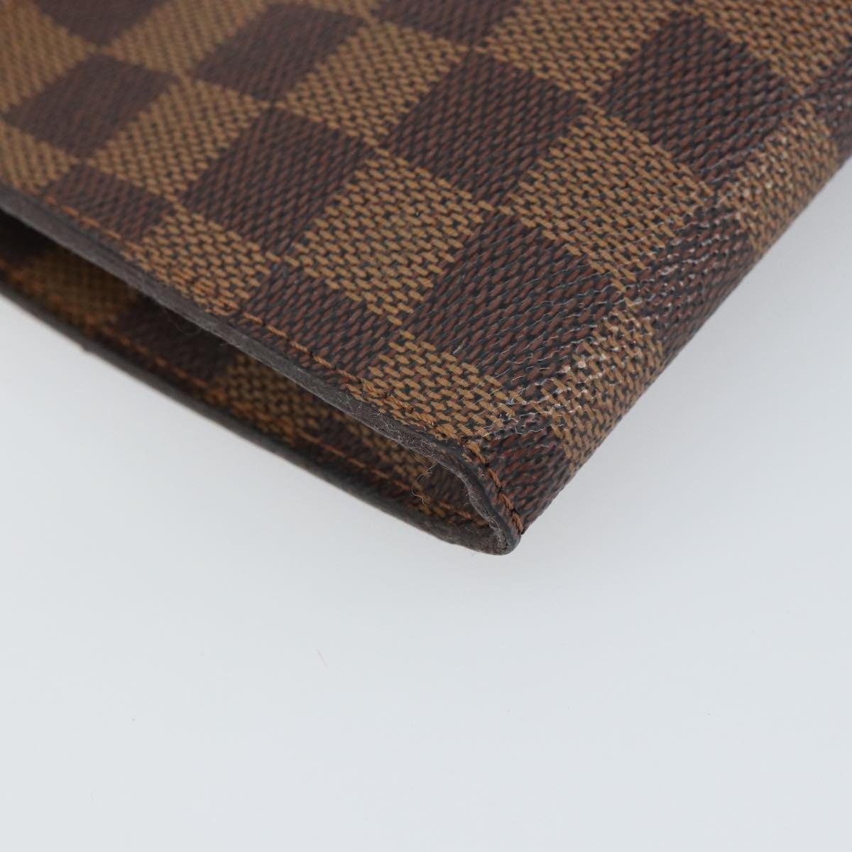 LOUIS VUITTON Damier Ebene Marais Pouch Pouch LV Auth hk3391