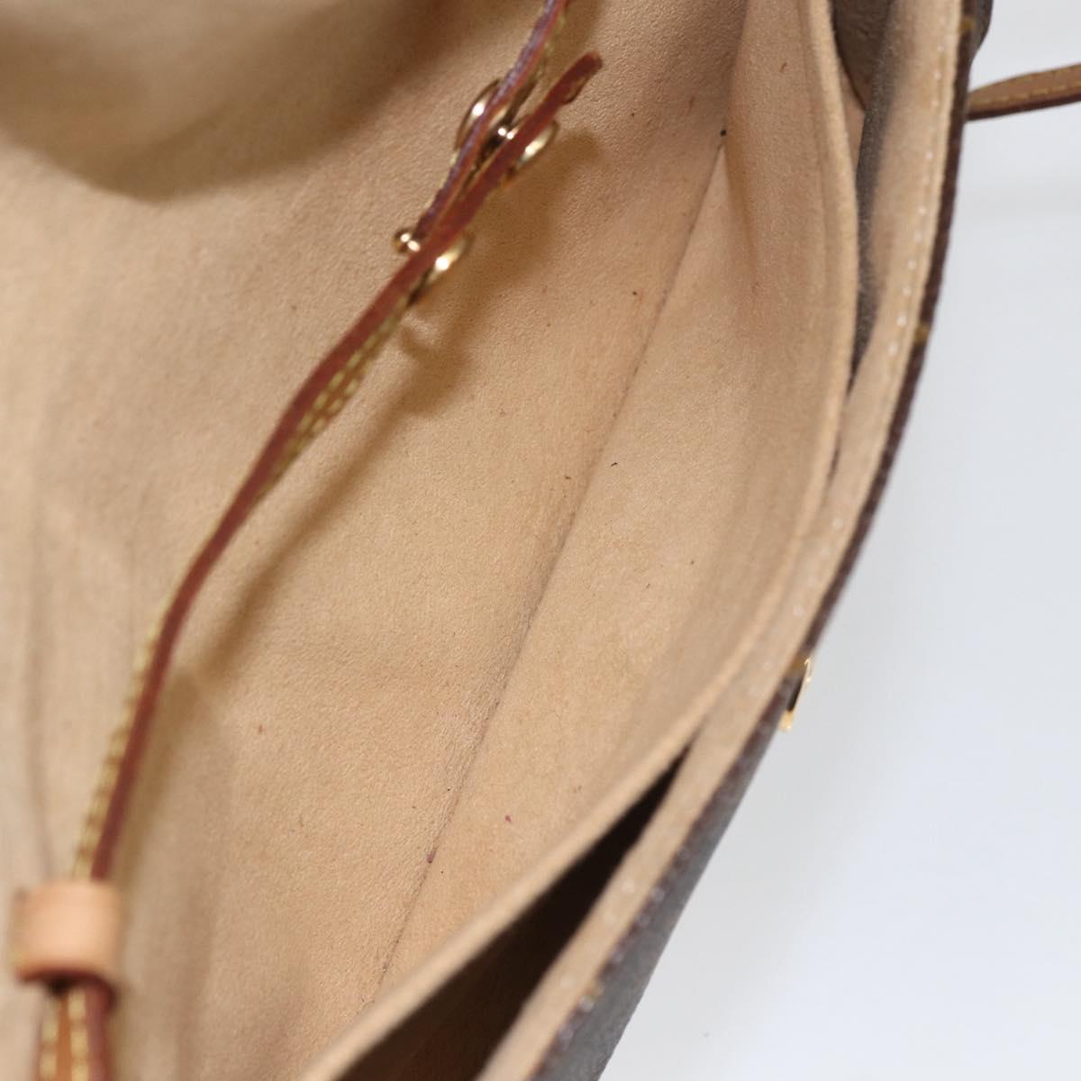 LOUIS VUITTON Monogram Pochette Twin GM Shoulder Bag M51852 LV Auth hk3399