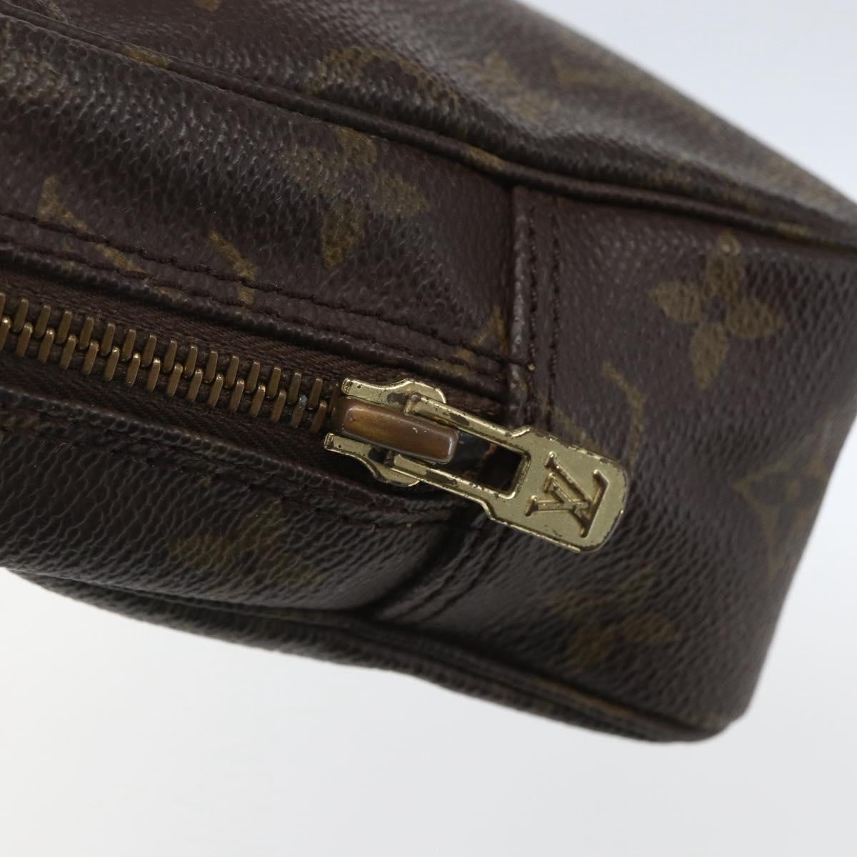 LOUIS VUITTON Monogram Trousse Toilette 23 Clutch Bag M47524 LV Auth hk3401