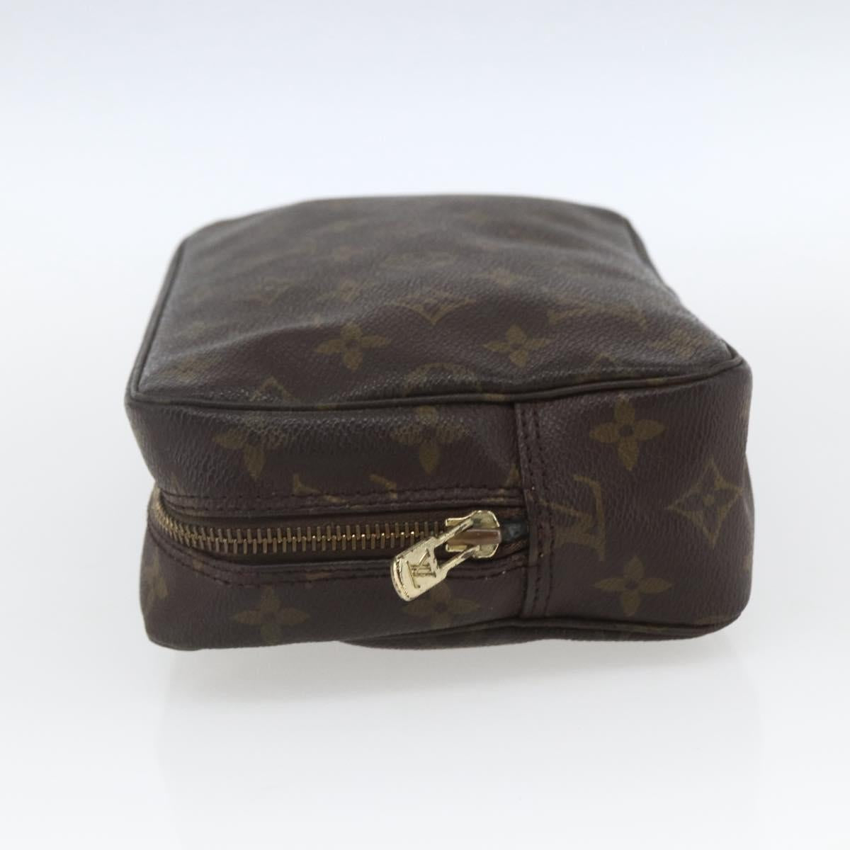 LOUIS VUITTON Monogram Trousse Toilette 23 Clutch Bag M47524 LV Auth hk3401