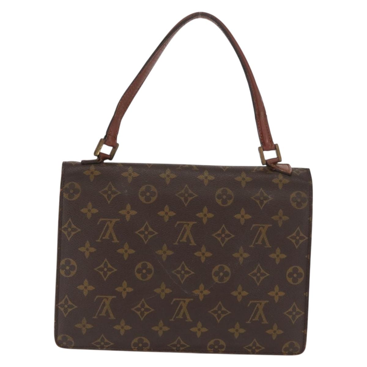 LOUIS VUITTON Monogram Concorde Hand Bag M51190 LV Auth hk3405