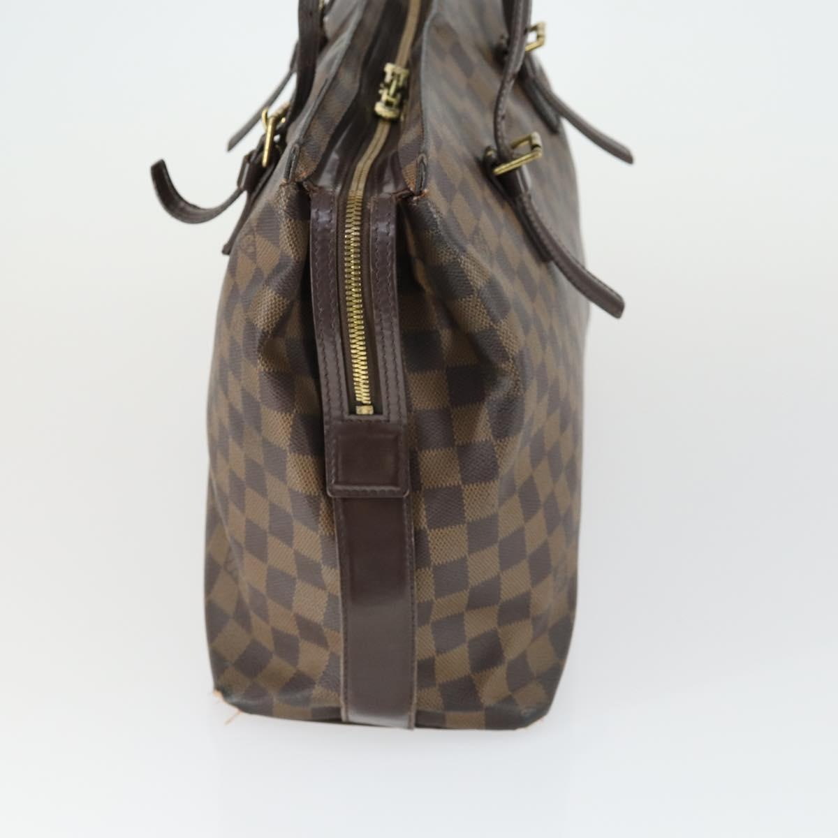 LOUIS VUITTON Damier Ebene Chelsea Tote Bag N51119 LV Auth hk3421