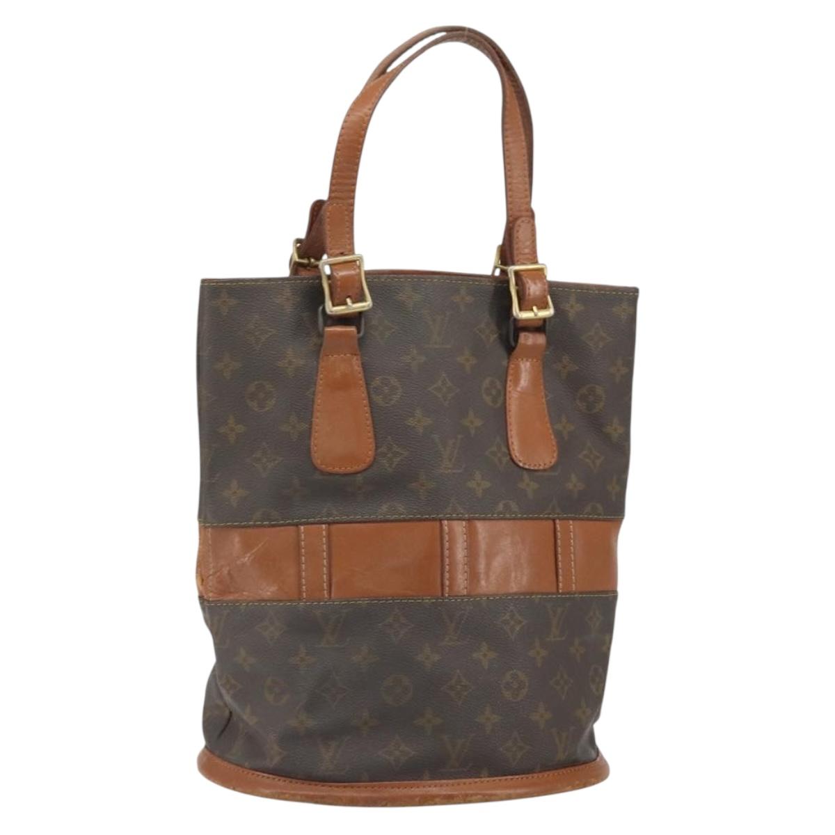 LOUIS VUITTON Monogram Bucket GM Shoulder Bag USA limited T42236 LV Auth hk3426