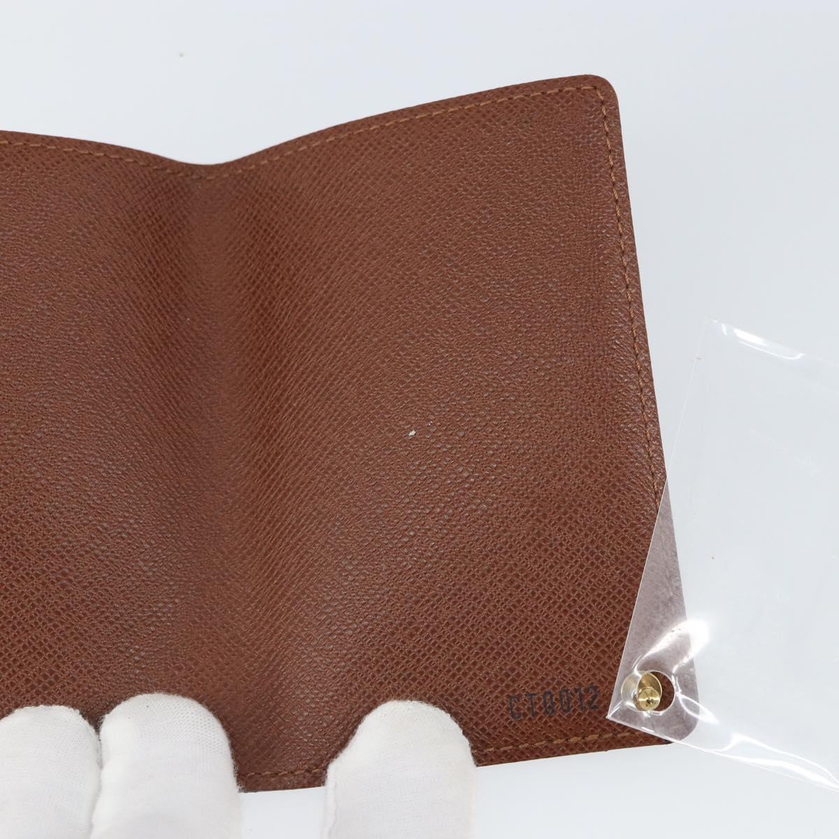 LOUIS VUITTON Monogram Porto Cartes Crdit Pression Card Case M60937 Auth hk3430