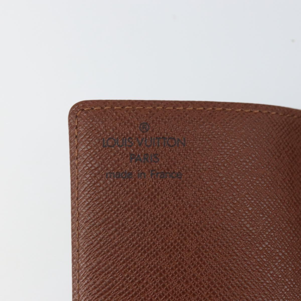 LOUIS VUITTON Monogram Porto Cartes Crdit Pression Card Case M60937 Auth hk3430