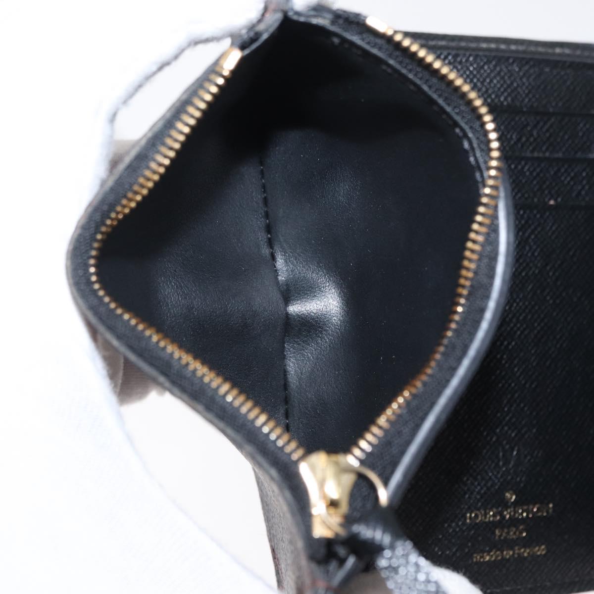 LOUIS VUITTON Monogram Kabuki Portefeuille Victorine Wallet M67253 Auth hk3432
