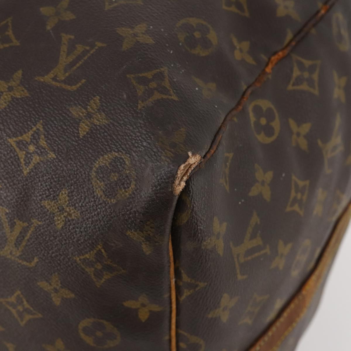 LOUIS VUITTON Monogram Keepall Bandouliere 60 Boston Bag M41412 LV Auth hk3438