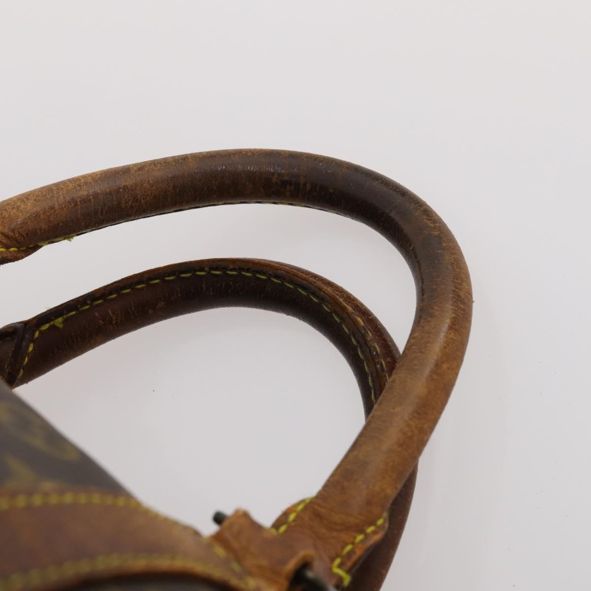 LOUIS VUITTON Monogram Keepall Bandouliere 60 Boston Bag M41412 LV Auth hk3438