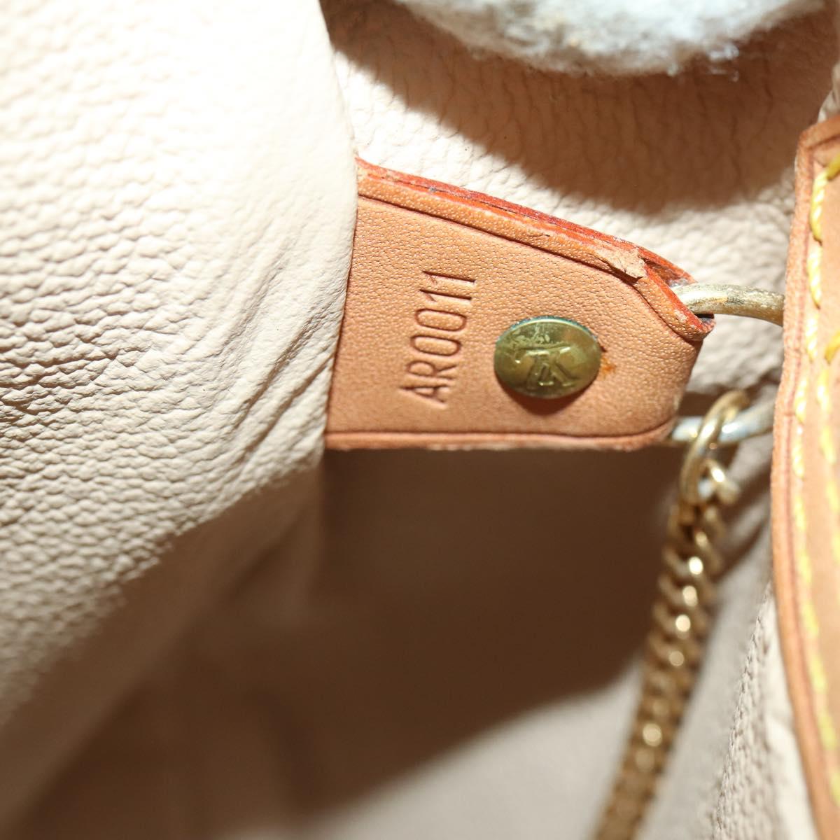 LOUIS VUITTON Monogram Bucket GM Shoulder Bag M42236 LV Auth hk3441