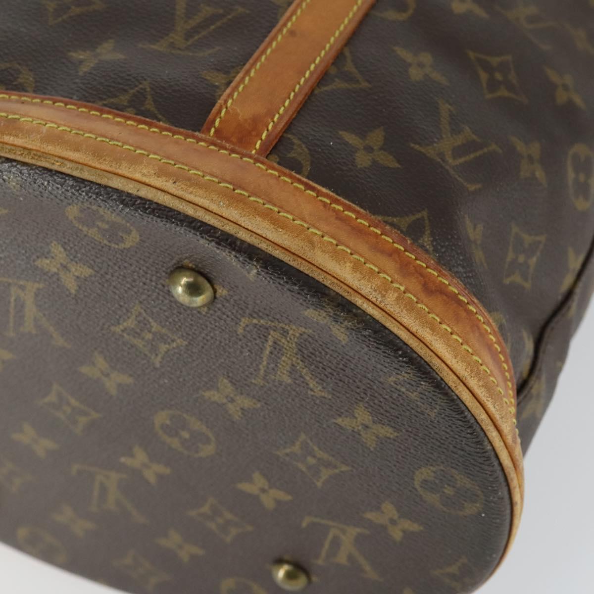LOUIS VUITTON Monogram Bucket GM Shoulder Bag M42236 LV Auth hk3442
