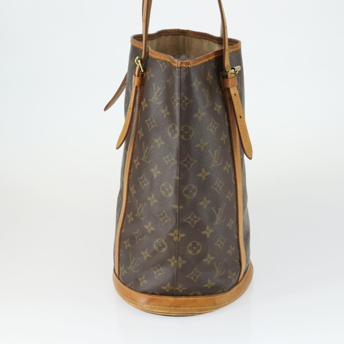 LOUIS VUITTON Monogram Bucket GM Shoulder Bag M42236 LV Auth hk3442