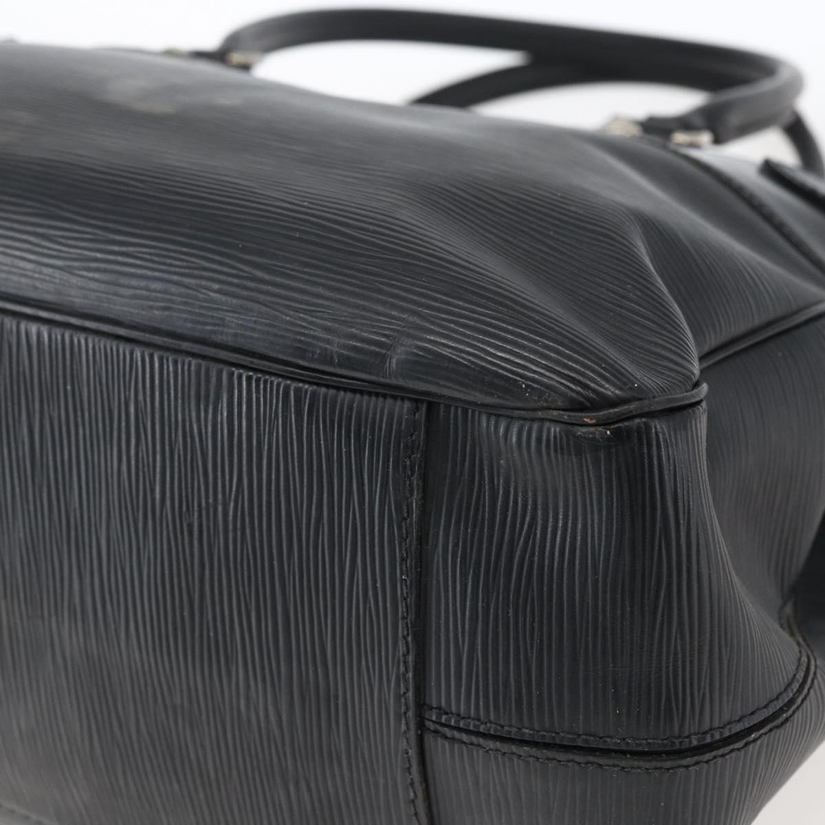 LOUIS VUITTON Epi Passy GM Hand Bag Black M59252 LV Auth hk3448