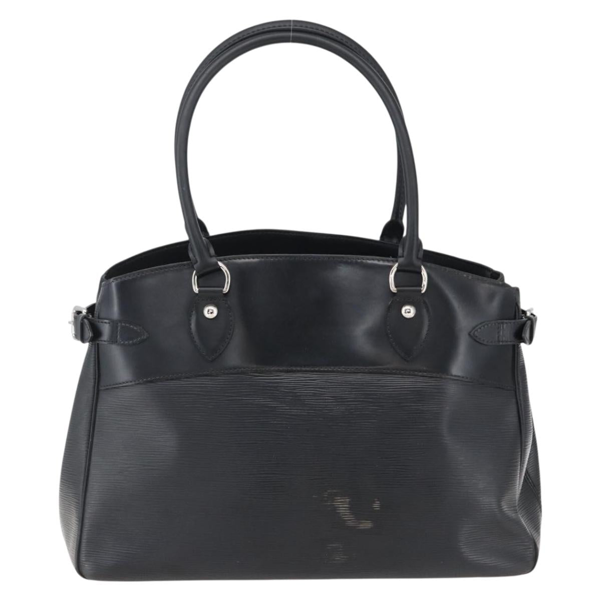 LOUIS VUITTON Epi Passy GM Hand Bag Black M59252 LV Auth hk3448