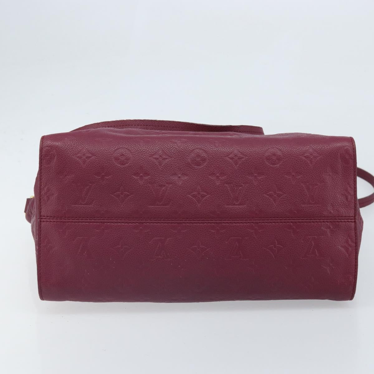 LOUIS VUITTON Monogram Empreinte Lumineuse PM Bag Oroll M94046 LV Auth hk3449