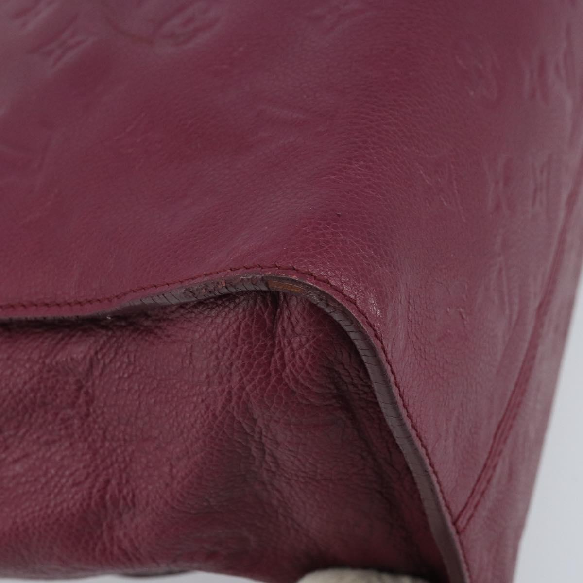 LOUIS VUITTON Monogram Empreinte Lumineuse PM Bag Oroll M94046 LV Auth hk3449