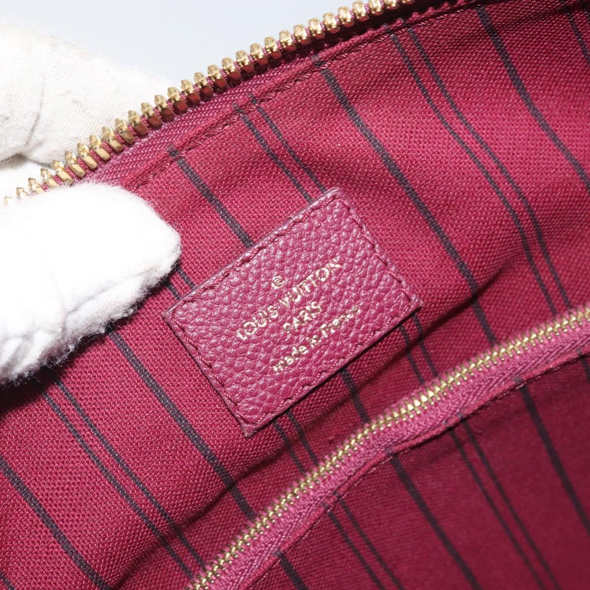 LOUIS VUITTON Monogram Empreinte Lumineuse PM Bag Oroll M94046 LV Auth hk3449