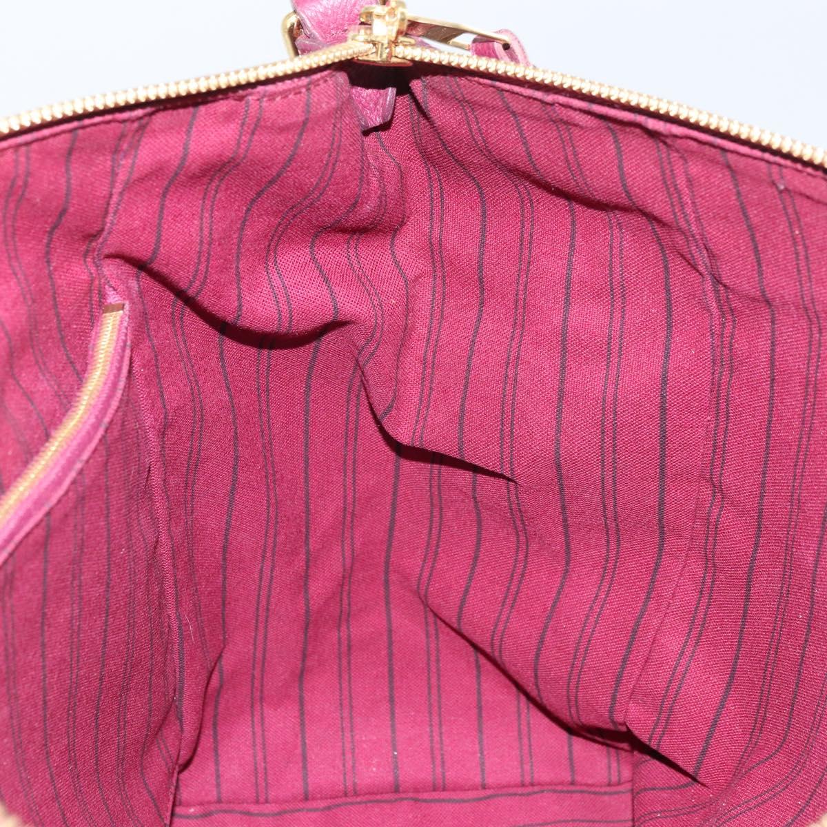 LOUIS VUITTON Monogram Empreinte Lumineuse PM Bag Oroll M94046 LV Auth hk3449