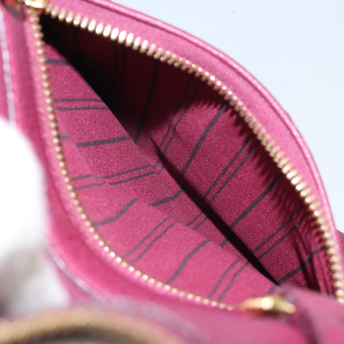 LOUIS VUITTON Monogram Empreinte Lumineuse PM Bag Oroll M94046 LV Auth hk3449