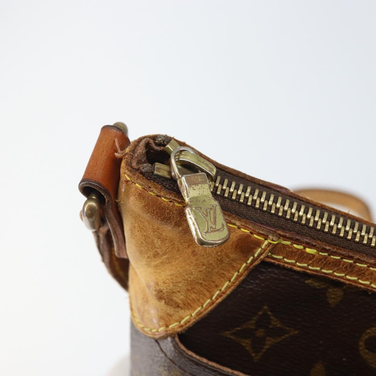 LOUIS VUITTON Monogram Odeon PM Shoulder Bag M56390 LV Auth hk3451
