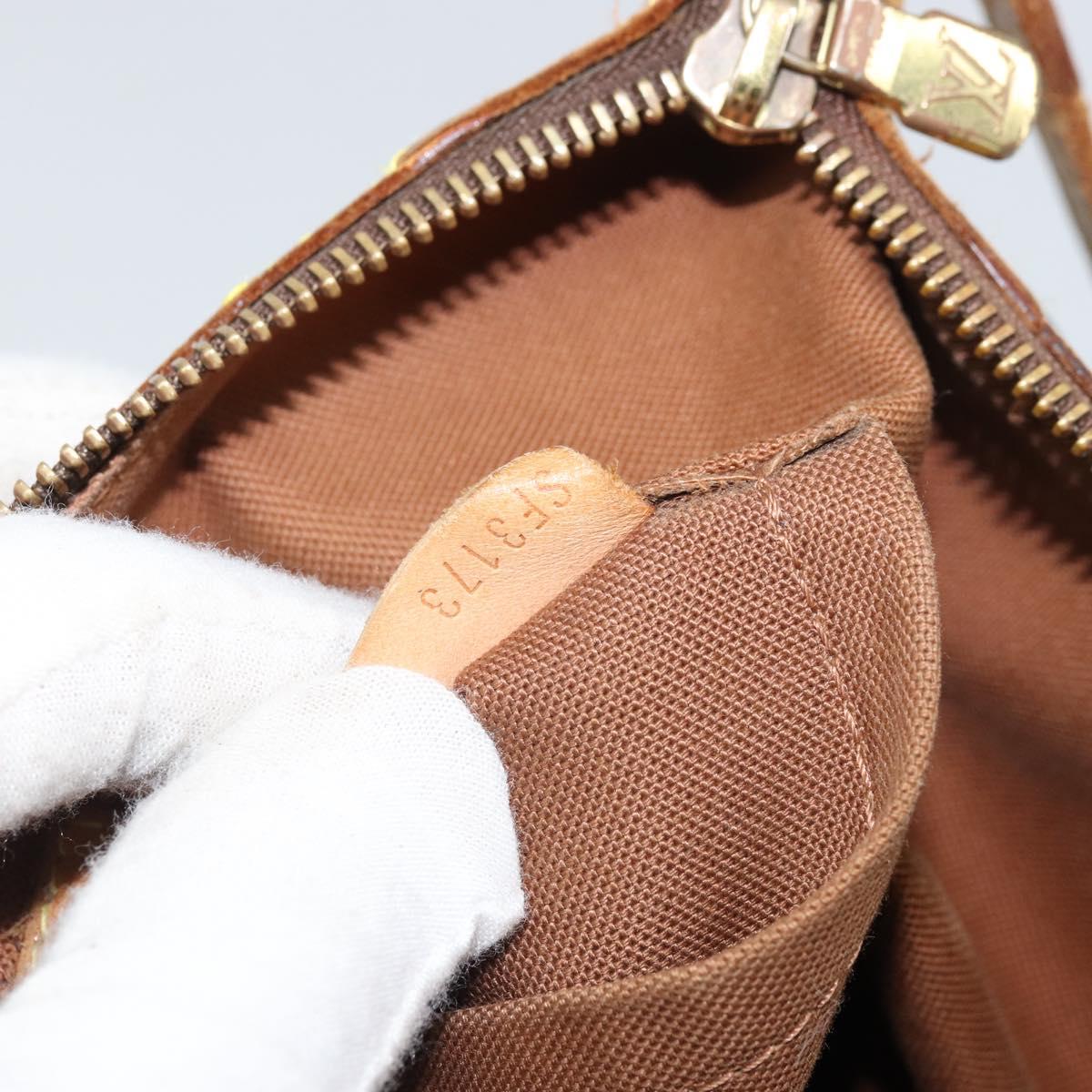 LOUIS VUITTON Monogram Odeon PM Shoulder Bag M56390 LV Auth hk3451