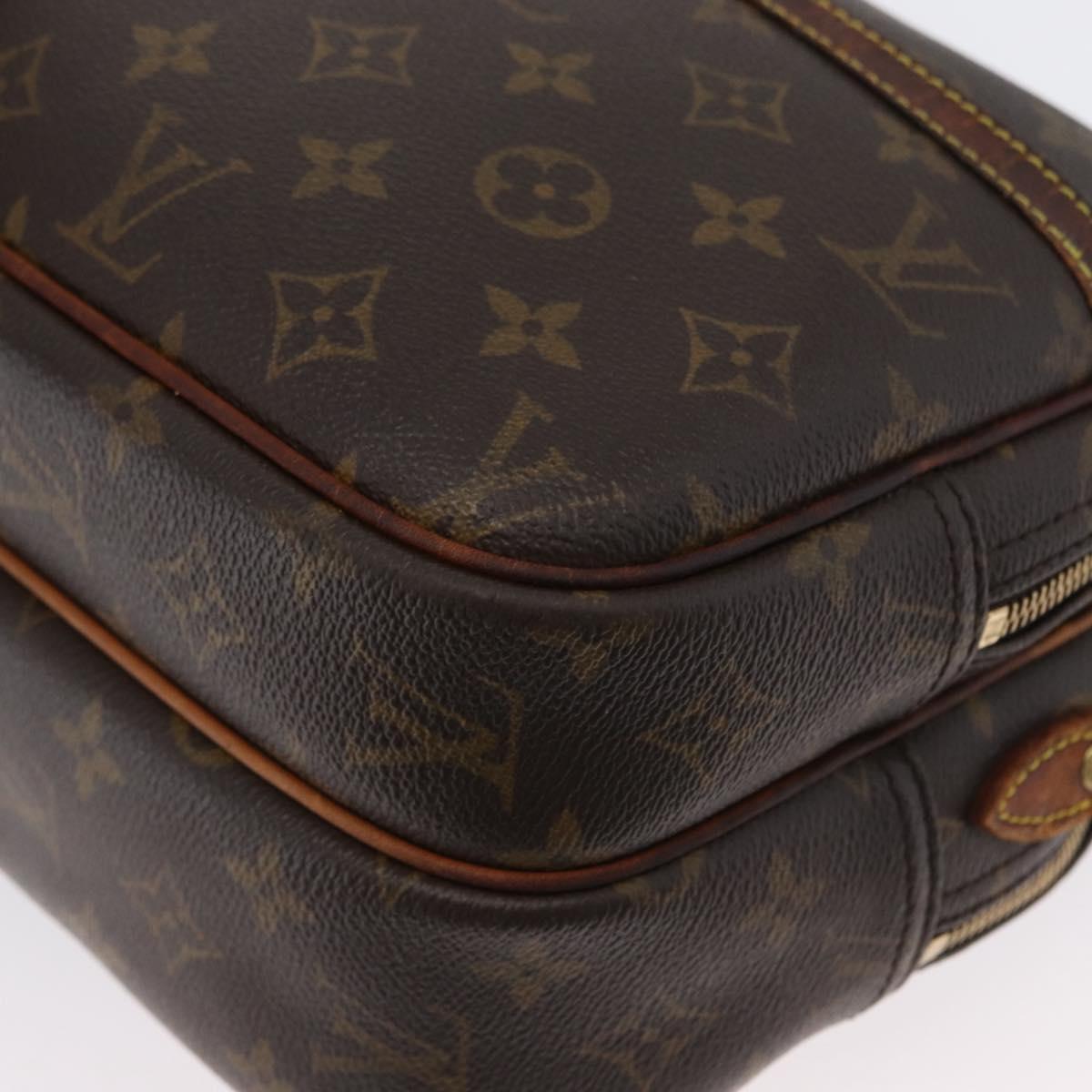 LOUIS VUITTON Monogram Reporter PM Shoulder Bag M45254 LV Auth hk3461