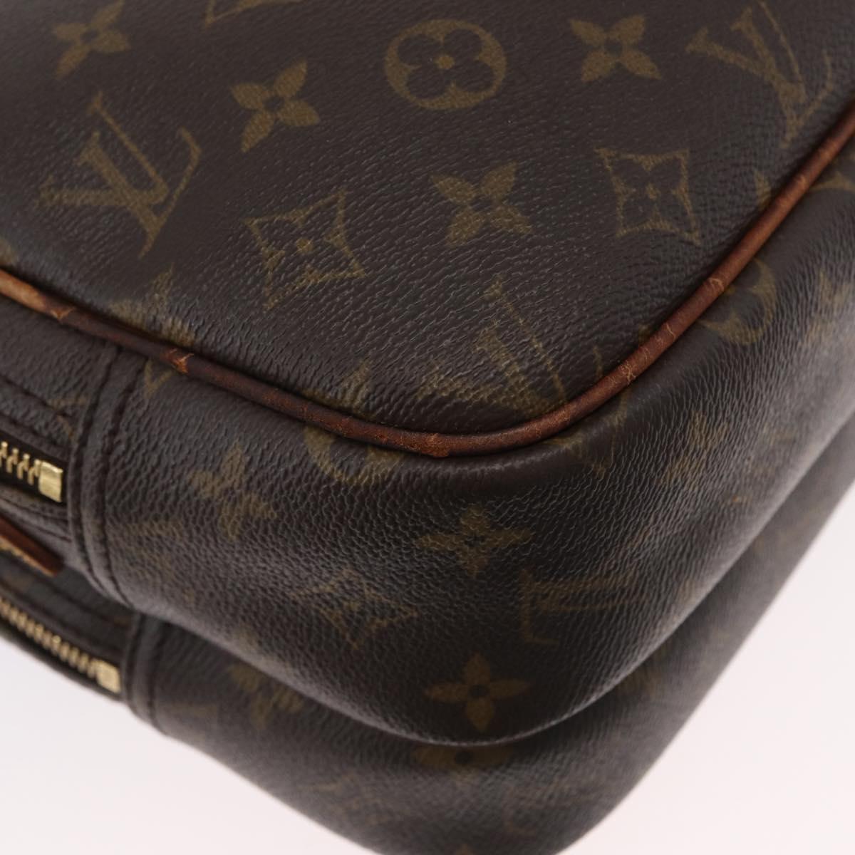 LOUIS VUITTON Monogram Reporter PM Shoulder Bag M45254 LV Auth hk3461