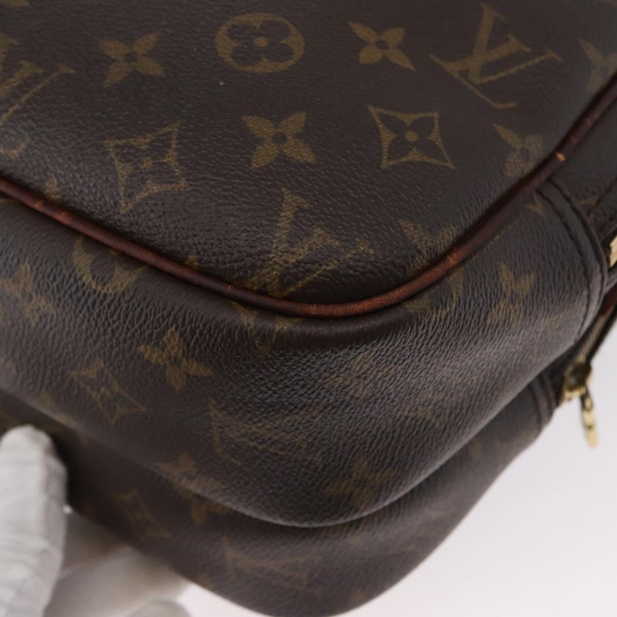 LOUIS VUITTON Monogram Reporter PM Shoulder Bag M45254 LV Auth hk3461