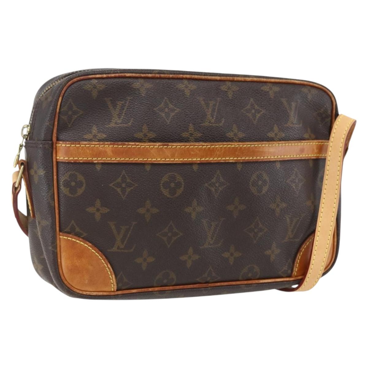 LOUIS VUITTON Monogram Trocadero 27 Shoulder Bag M51274 LV Auth hk3463