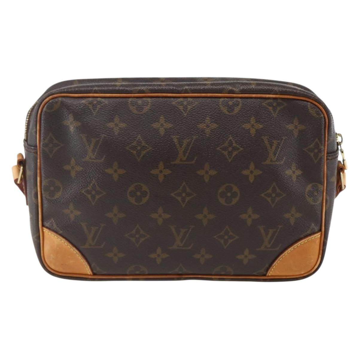 LOUIS VUITTON Monogram Trocadero 27 Shoulder Bag M51274 LV Auth hk3463