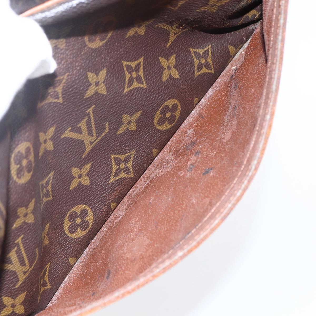 LOUIS VUITTON Monogram Compiegne 28 Clutch Bag M51845 LV Auth hk3464