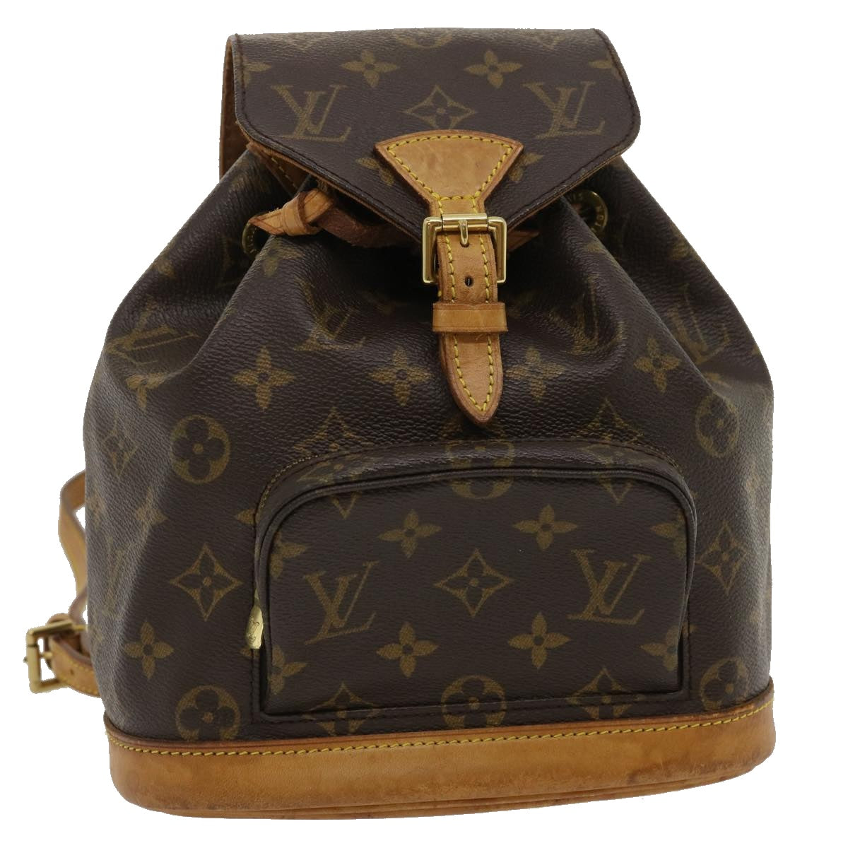 LOUIS VUITTON Monogram Montsouris PM Backpack M51137 LV Auth hk347