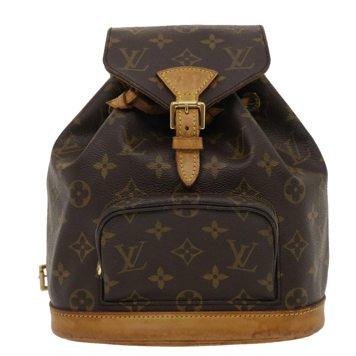 LOUIS VUITTON Monogram Montsouris PM Backpack M51137 LV Auth hk347