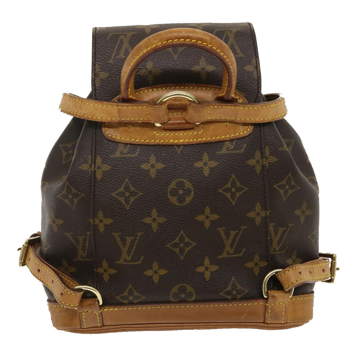 LOUIS VUITTON Monogram Montsouris PM Backpack M51137 LV Auth hk347