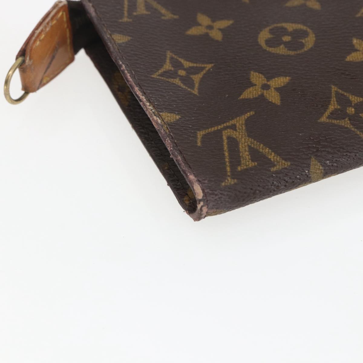 LOUIS VUITTON Monogram Bucket GM Accessory Pouch LV Auth hk3470