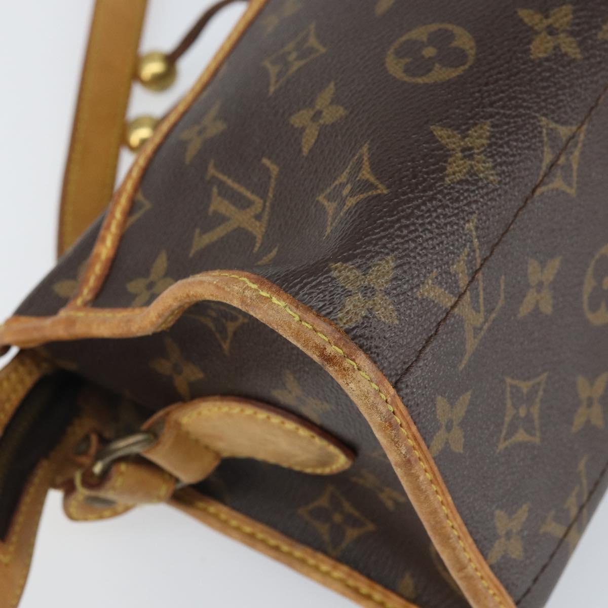 LOUIS VUITTON Monogram Popincourt Long Shoulder Bag M40008 LV Auth hk3485