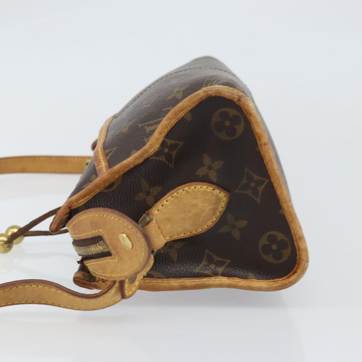 LOUIS VUITTON Monogram Popincourt Long Shoulder Bag M40008 LV Auth hk3485