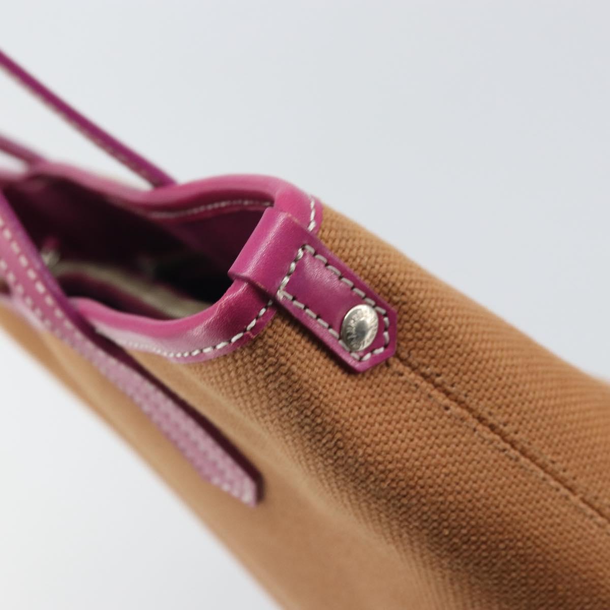 BURBERRY Blue Label Tote Bag Canvas Brown Auth hk3517