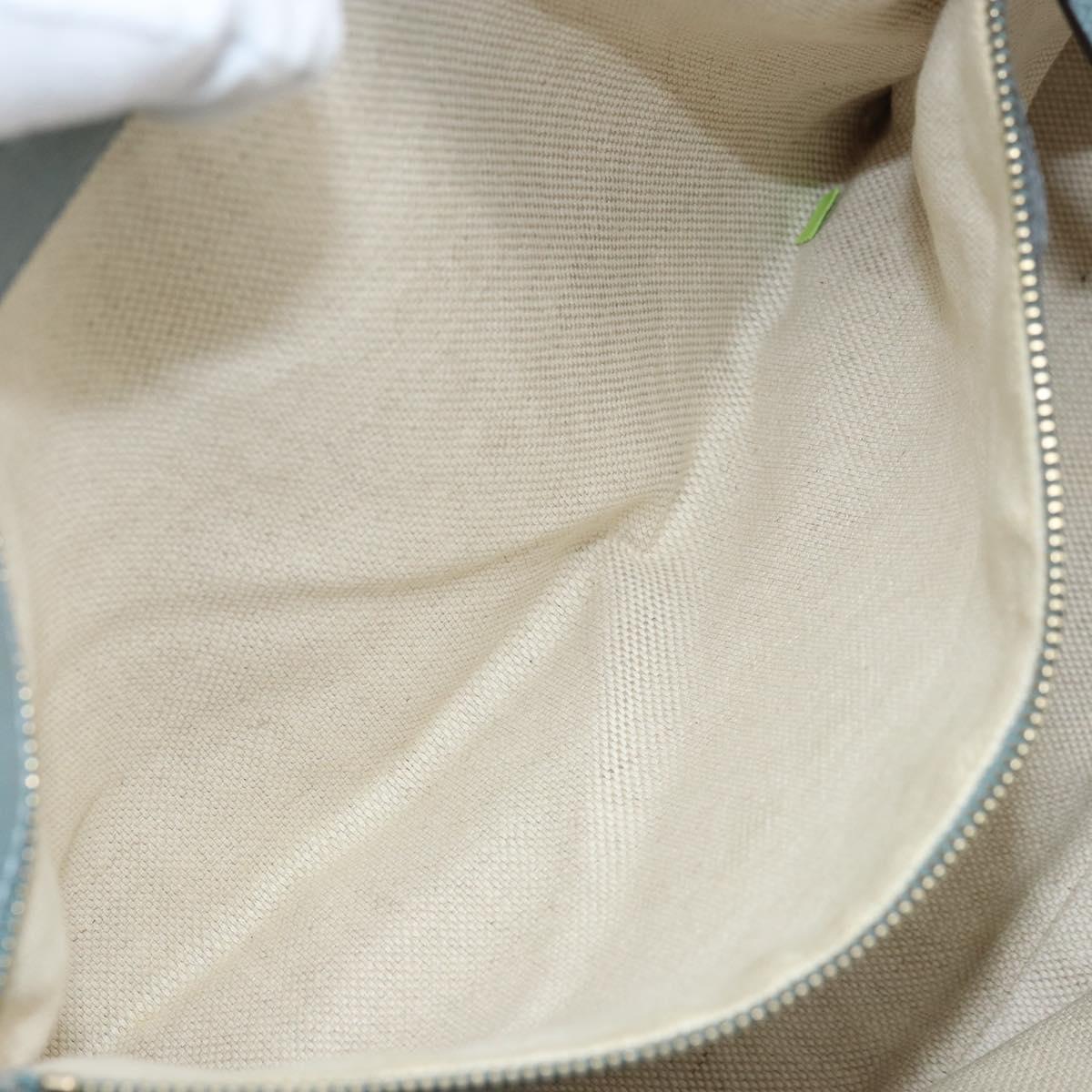 GUCCI Bamboo Flora Tote Bag Canvas Multicolor Gold 358470 Auth hk3538