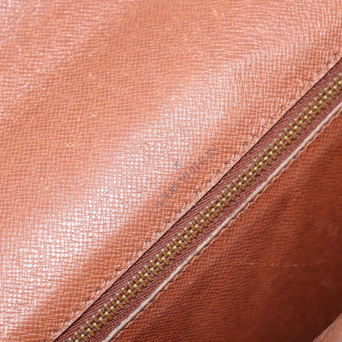 LOUIS VUITTON Monogram Porte Documents Bandouliere Bag M53338 LV Auth hk3555