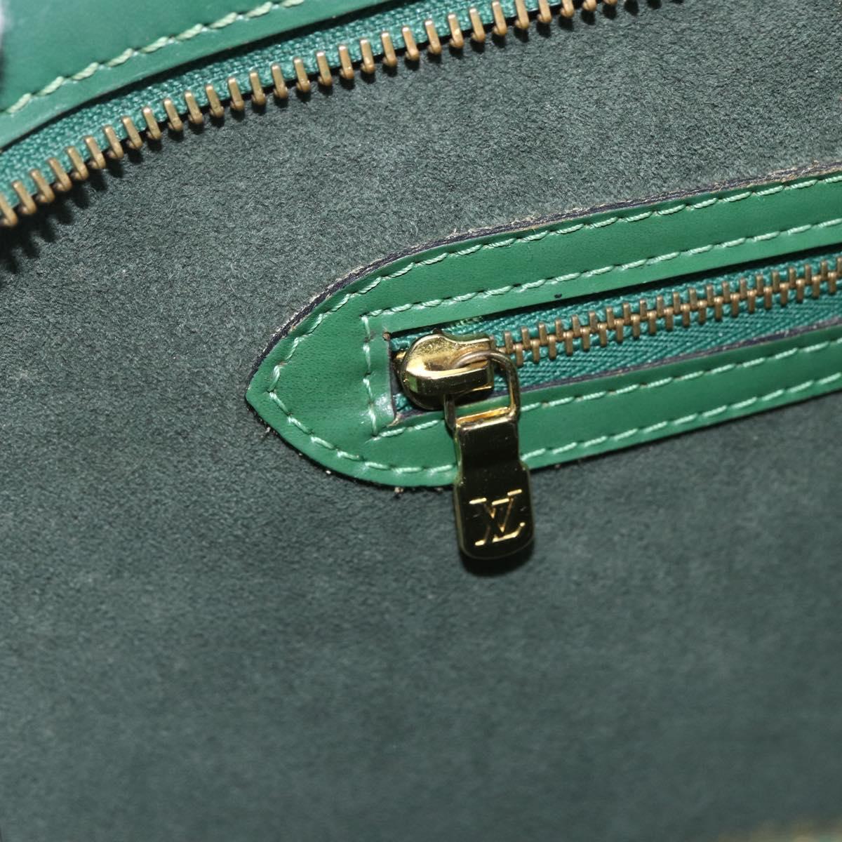 LOUIS VUITTON Epi Saint Jacques Shopping Bag Green M52274 LV Auth hk3556