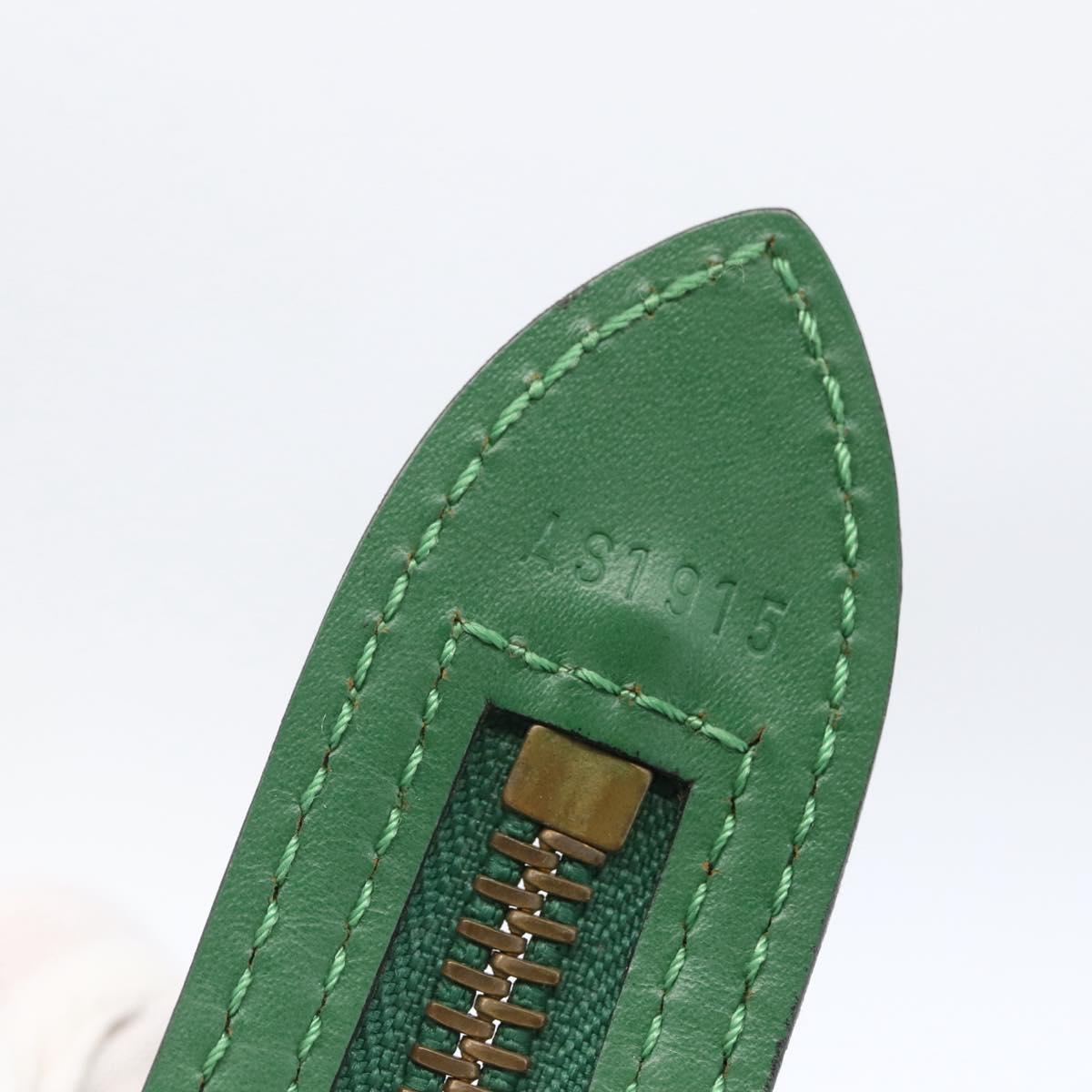 LOUIS VUITTON Epi Saint Jacques Shopping Bag Green M52274 LV Auth hk3556