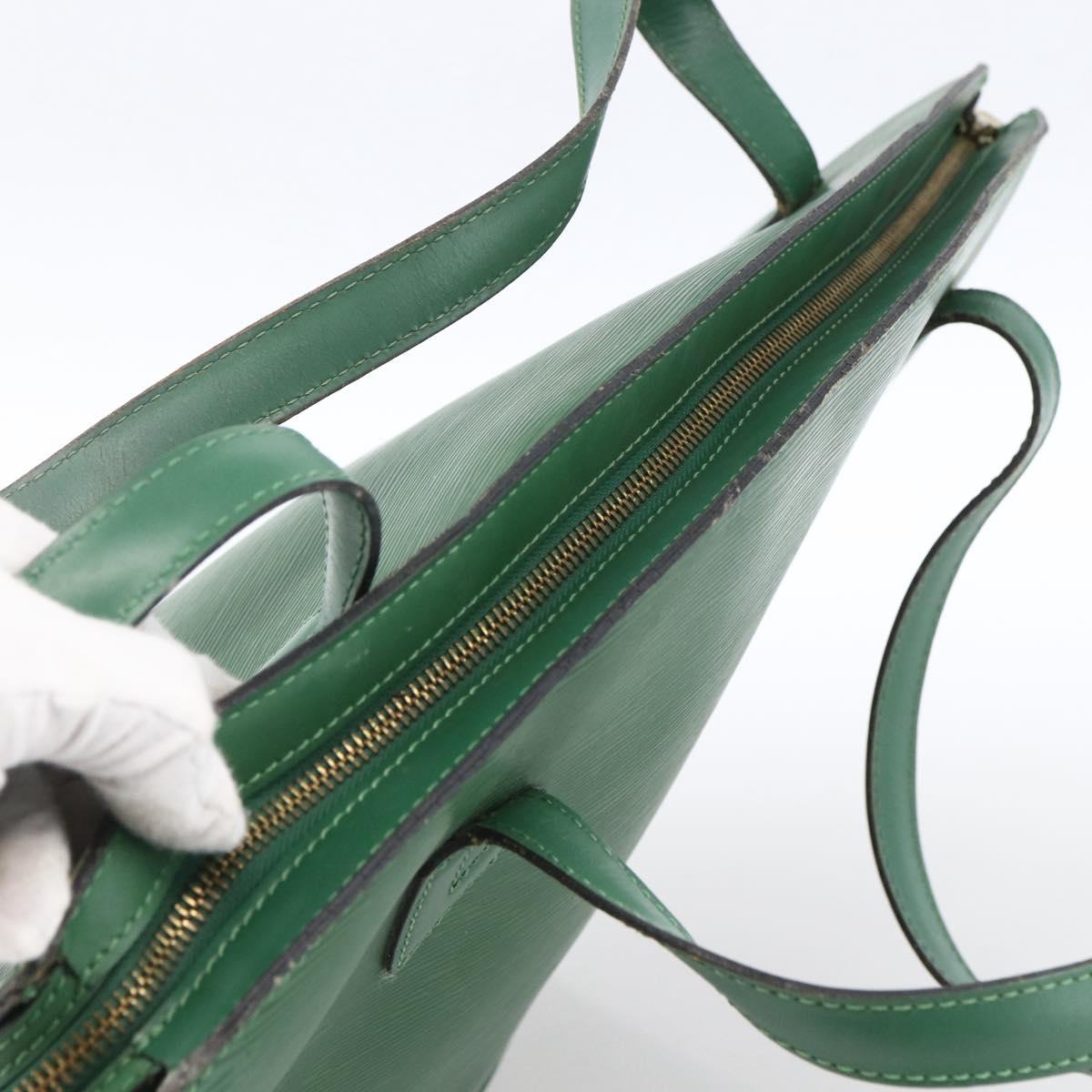 LOUIS VUITTON Epi Saint Jacques Shopping Bag Green M52274 LV Auth hk3556