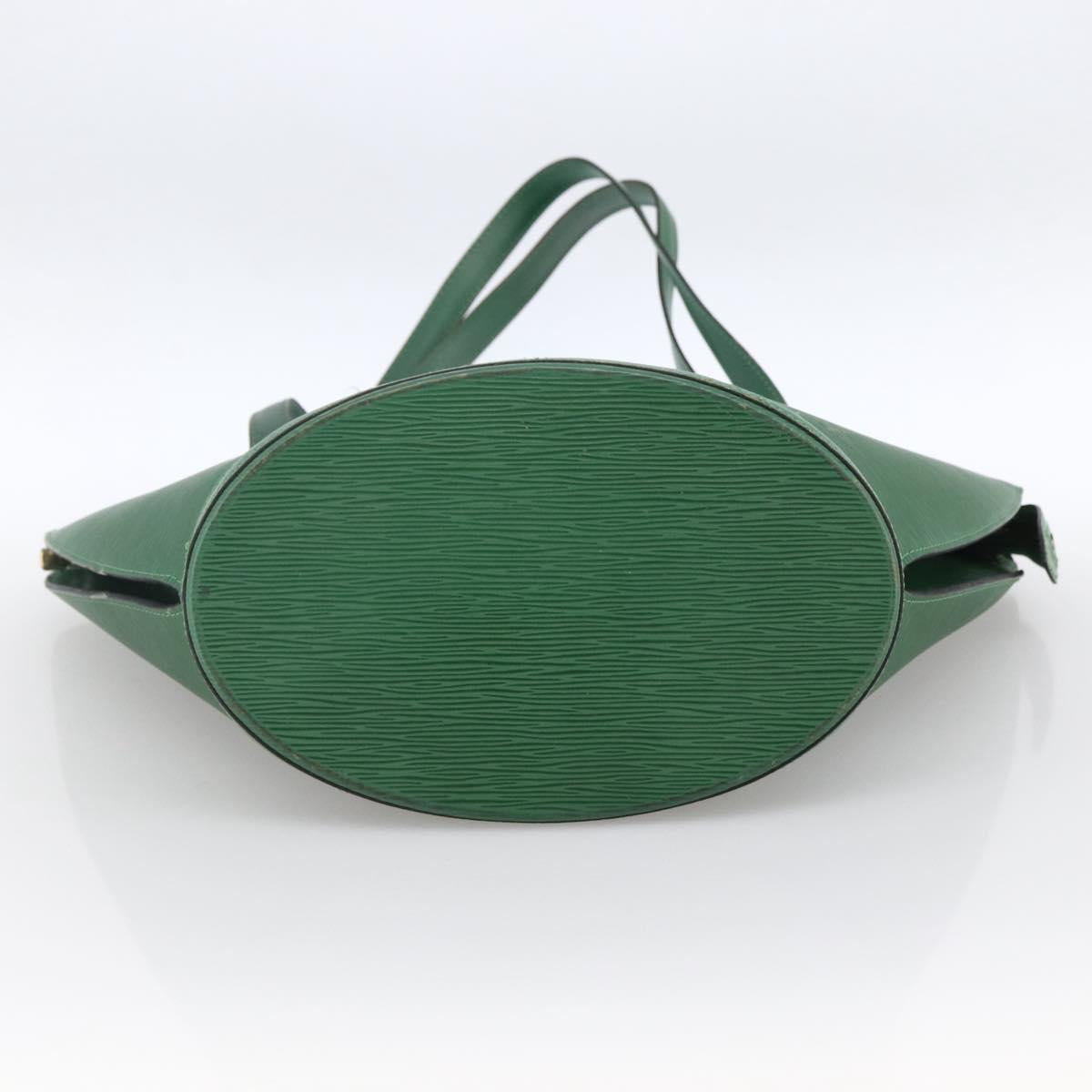 LOUIS VUITTON Epi Saint Jacques Shopping Bag Green M52274 LV Auth hk3556