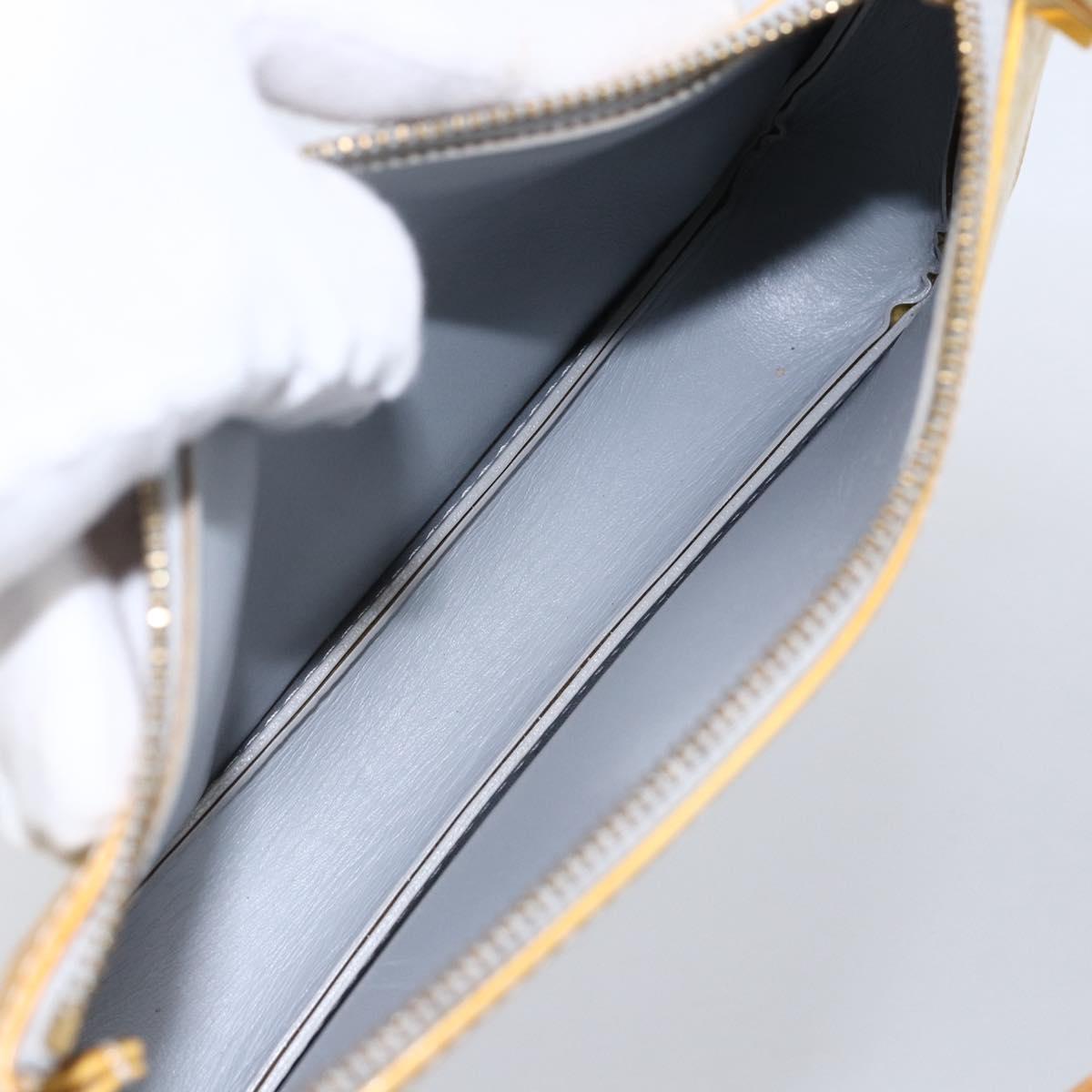 LOUIS VUITTON Monogram Vernis Lexington Accessory Pouch Gris M91056 Auth hk3559