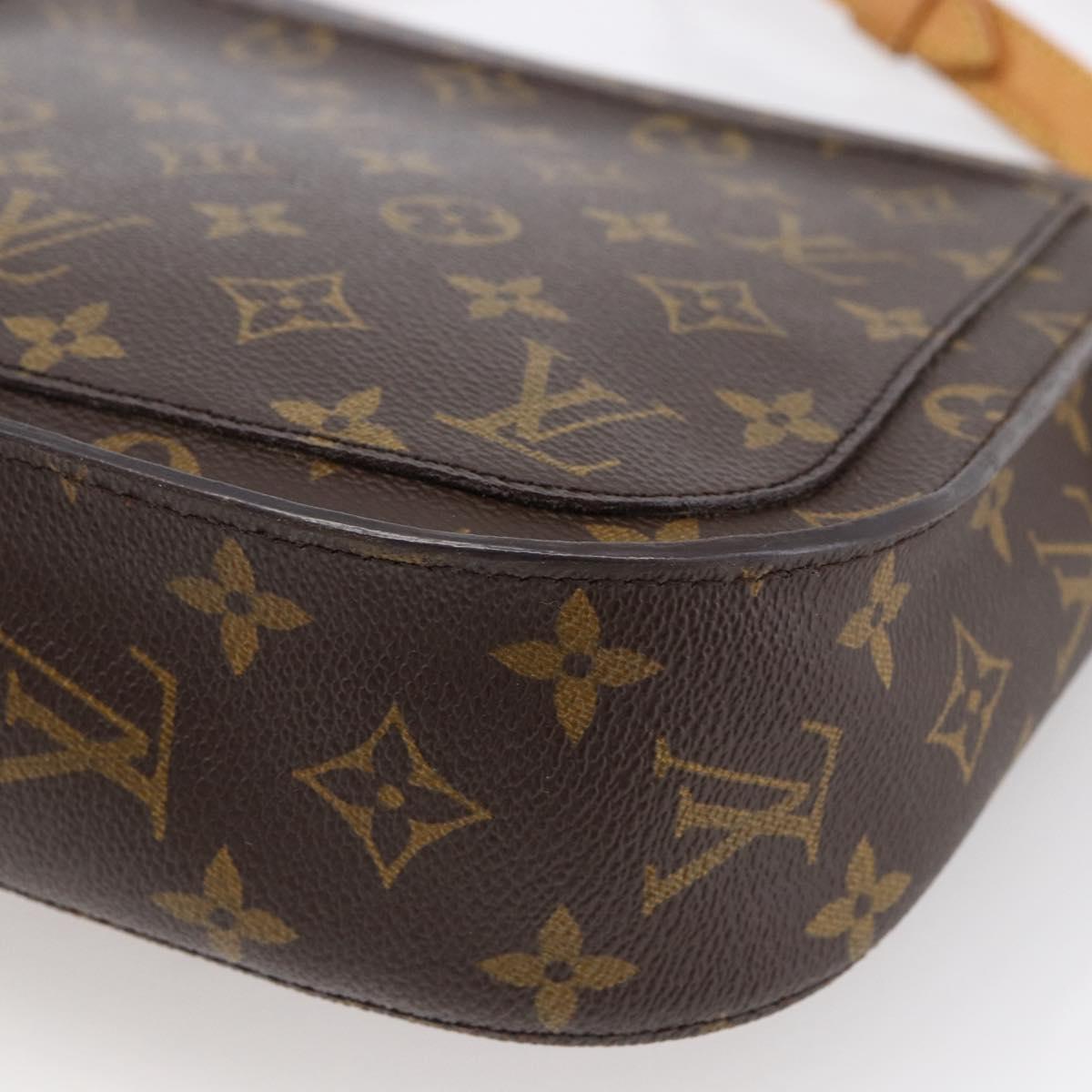LOUIS VUITTON Monogram Saint Cloud GM Shoulder Bag M51242 LV Auth hk3564