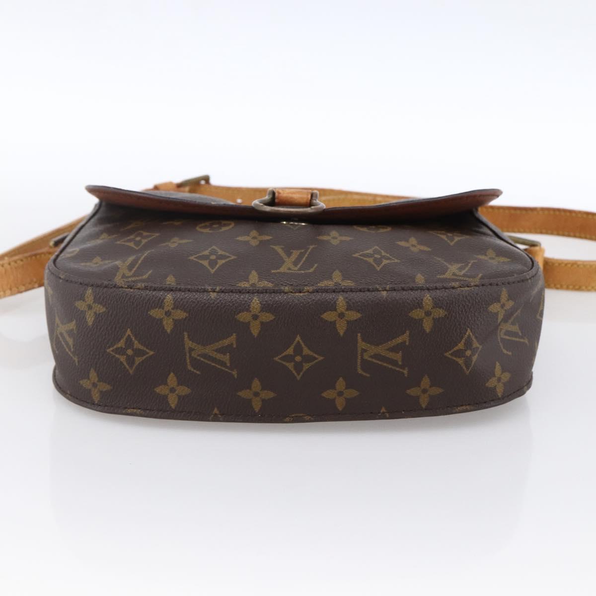 LOUIS VUITTON Monogram Saint Cloud GM Shoulder Bag M51242 LV Auth hk3564