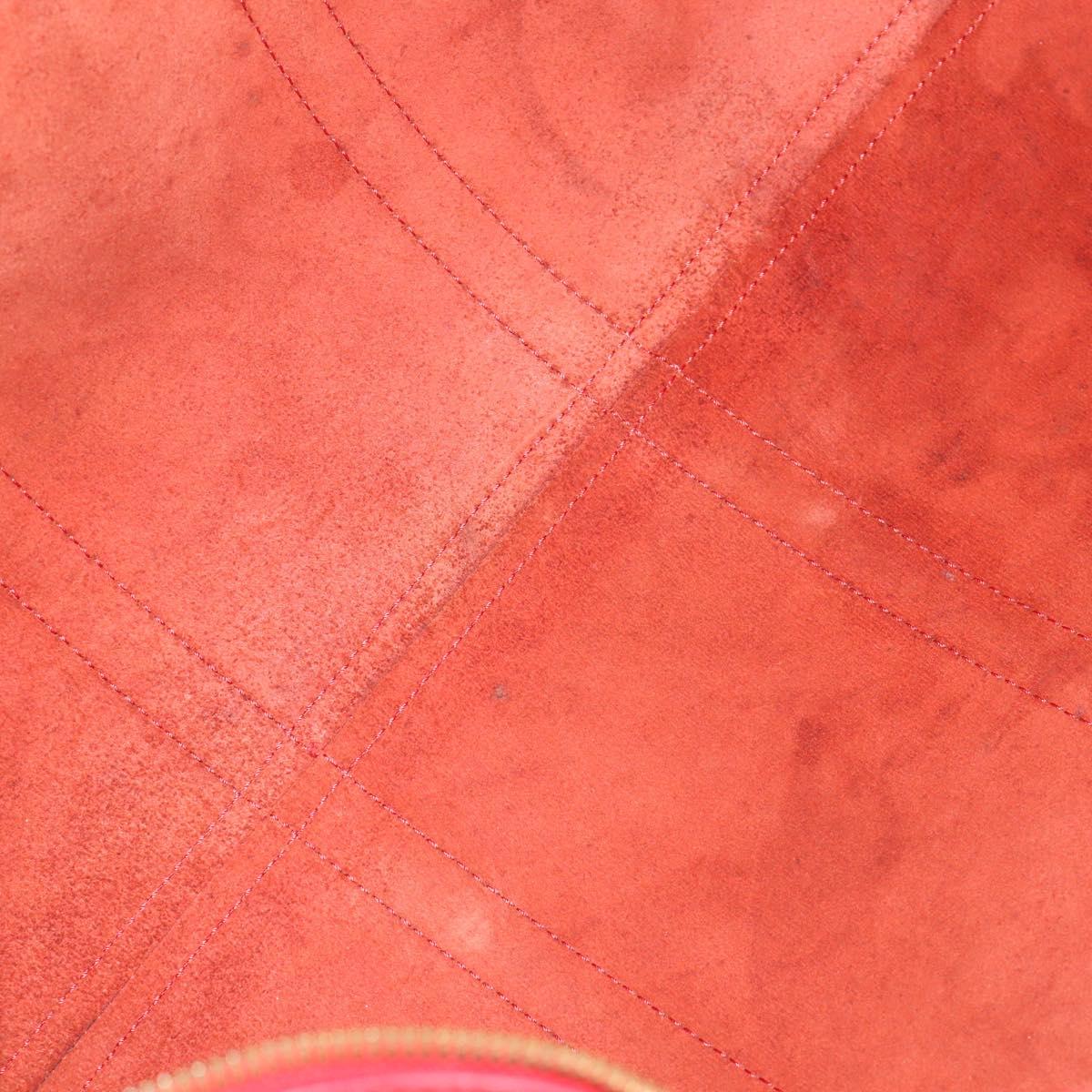 LOUIS VUITTON Epi Keepall 50 Boston Bag Red M42967 LV Auth hk3568