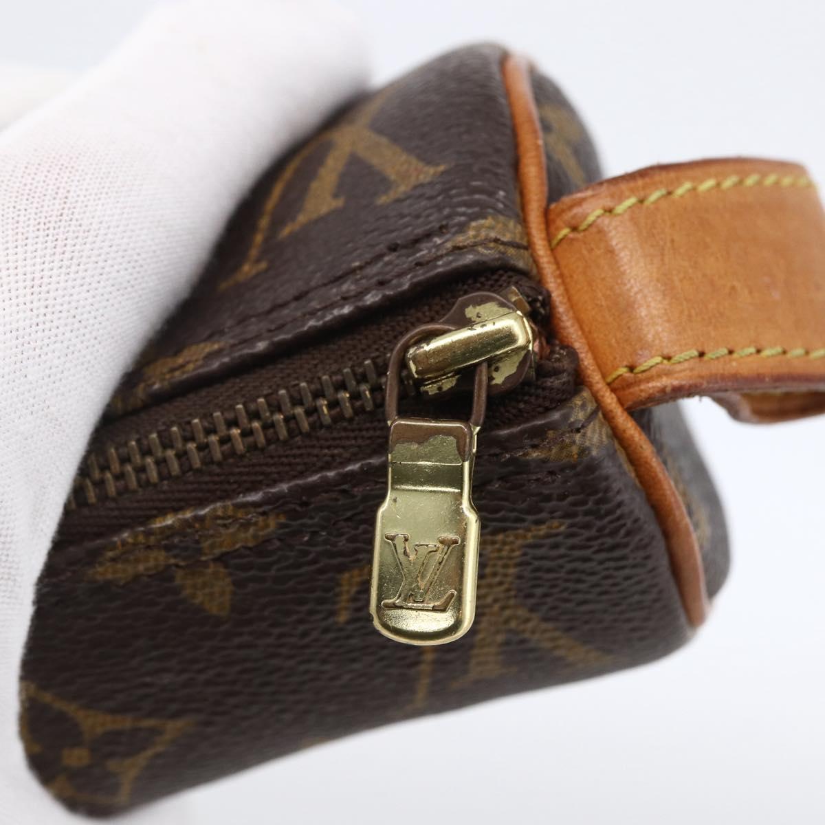 LOUIS VUITTON Monogram Trousse Rondo Pouch LV Auth hk3572