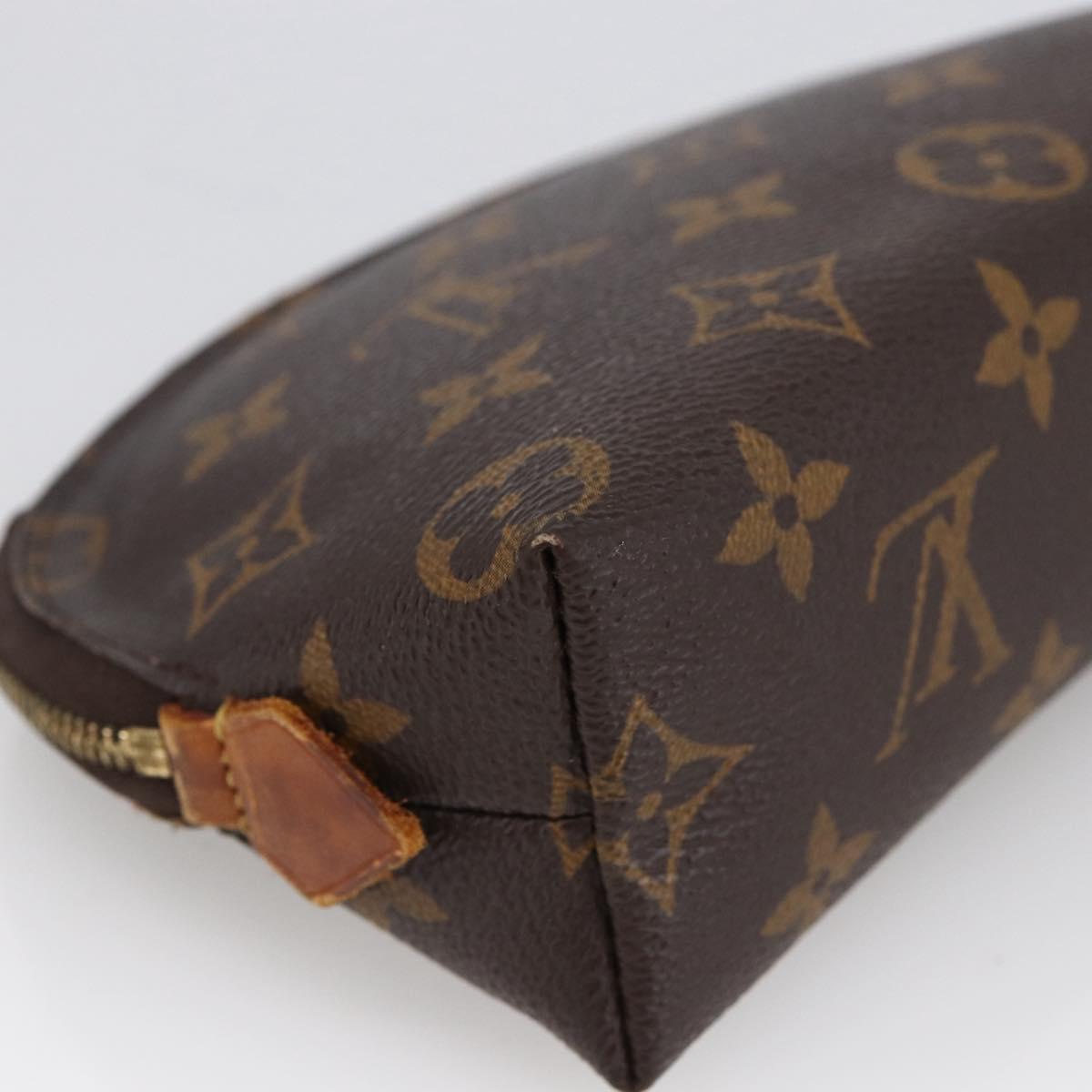 LOUIS VUITTON Monogram Pochette Cosmetic PM Pouch M43998 LV Auth hk3575