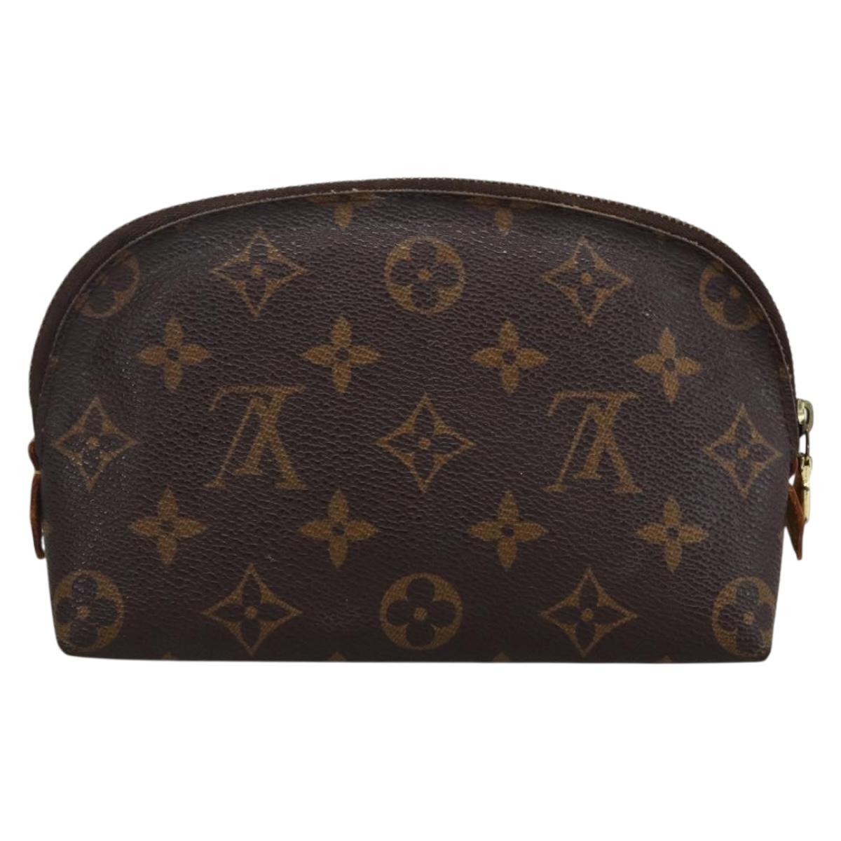 LOUIS VUITTON Monogram Pochette Cosmetic PM Pouch M43998 LV Auth hk3575